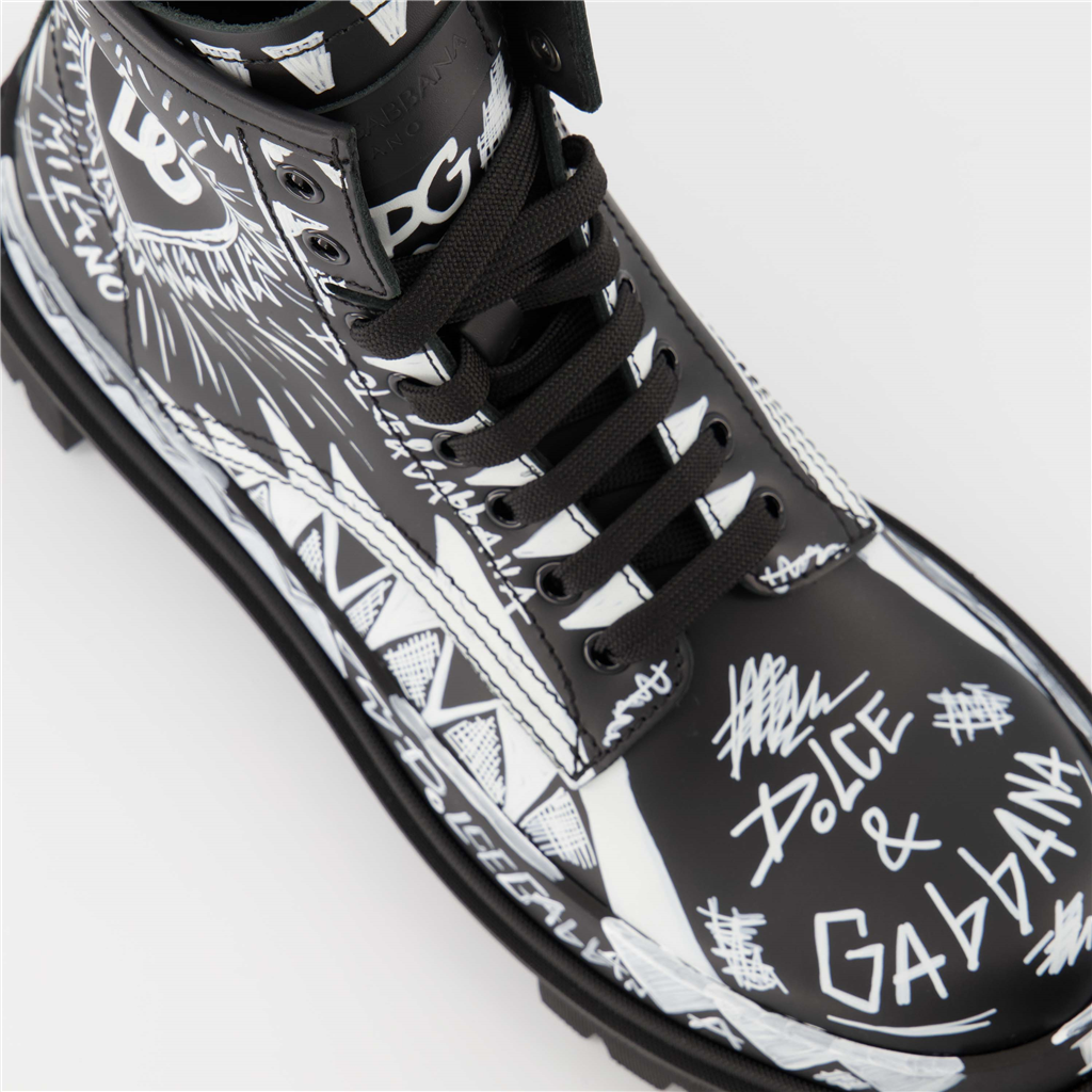 Boots and ankle boots DG ankle boots Dolce & Gabbana Black Man