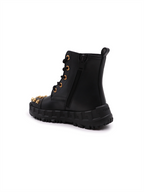 Shoes Medusa Stud Ankle Boots Versace Black Kids