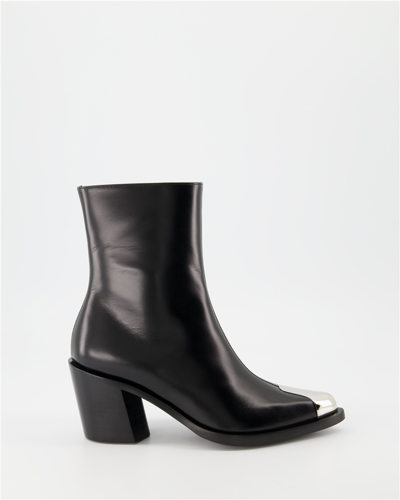 Ankle boots Punk ankle boots Alexander McQueen Black Women