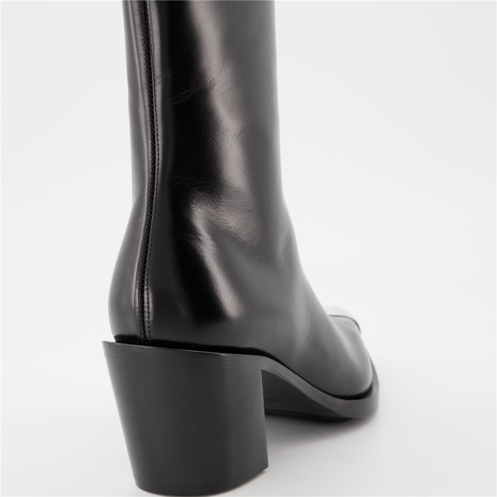 Ankle boots Punk ankle boots Alexander McQueen Black Women