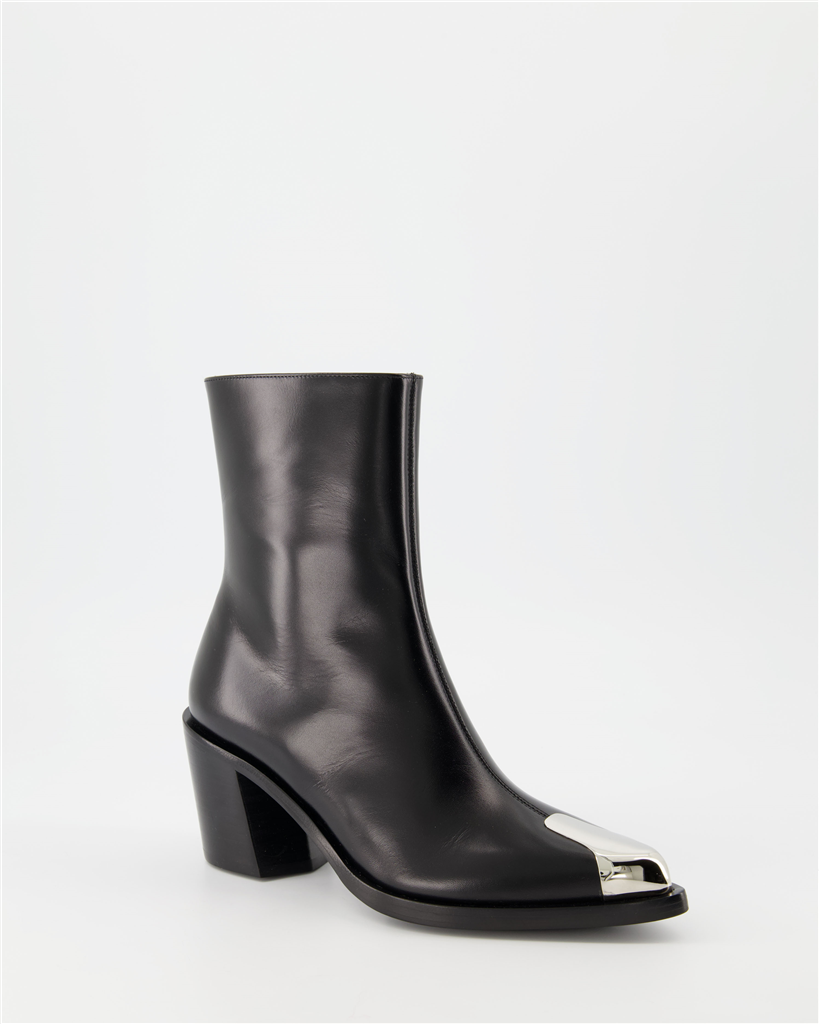 Ankle boots Punk ankle boots Alexander McQueen Black Women