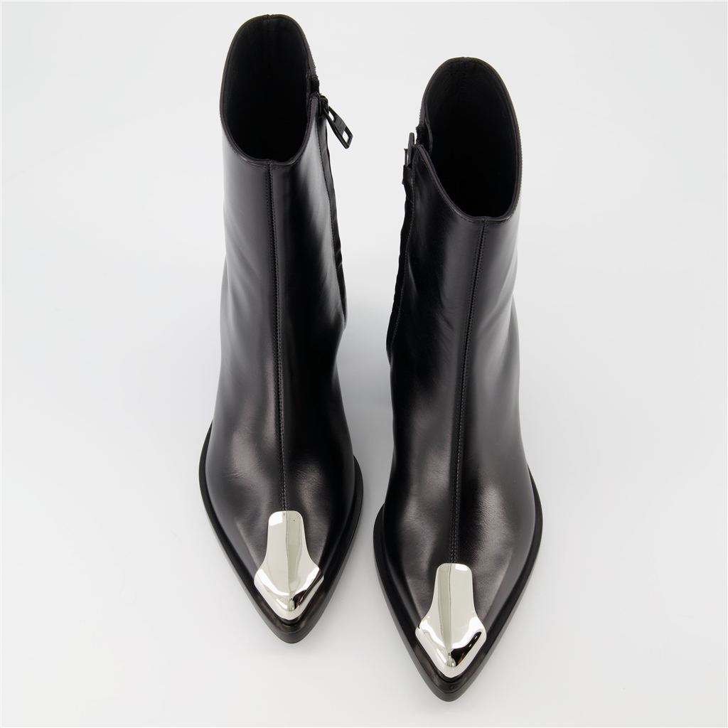 Ankle boots Punk ankle boots Alexander McQueen Black Women