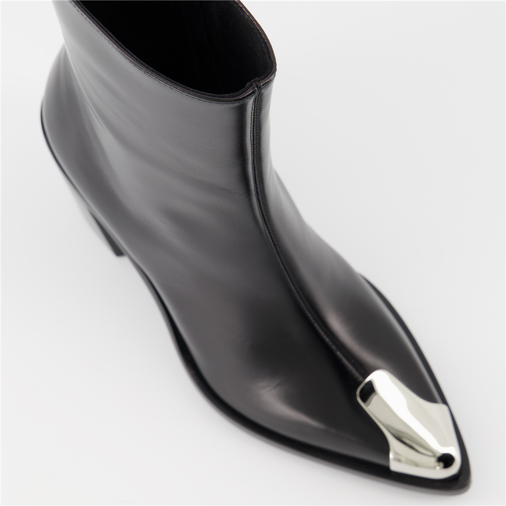 Ankle boots Punk ankle boots Alexander McQueen Black Women