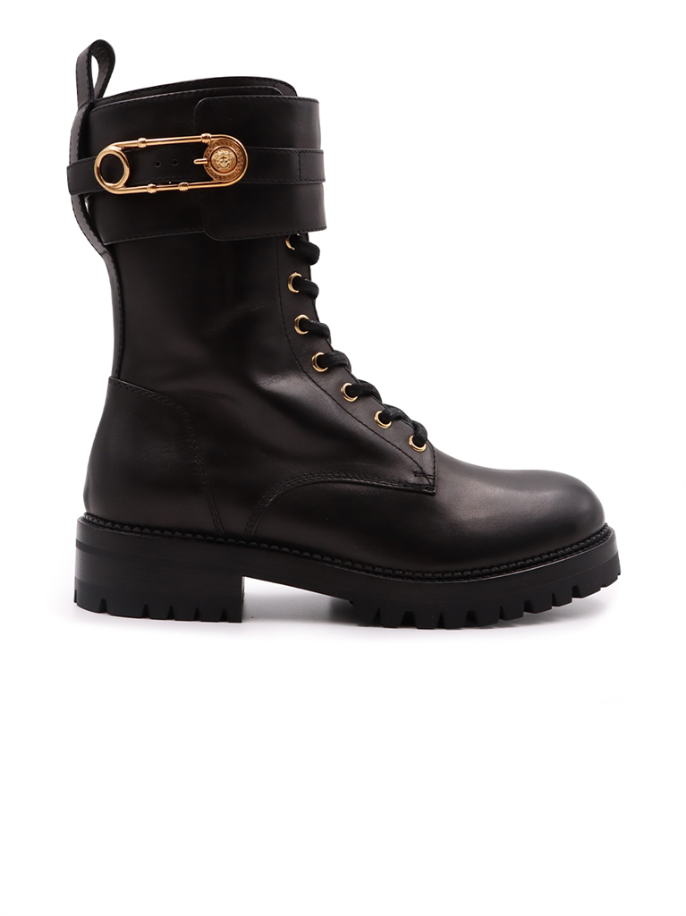 Ankle boots Safety Pin Ankle Boots Versace Black Women