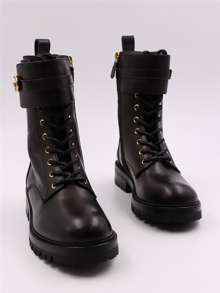 Ankle boots Safety Pin Ankle Boots Versace Black Women