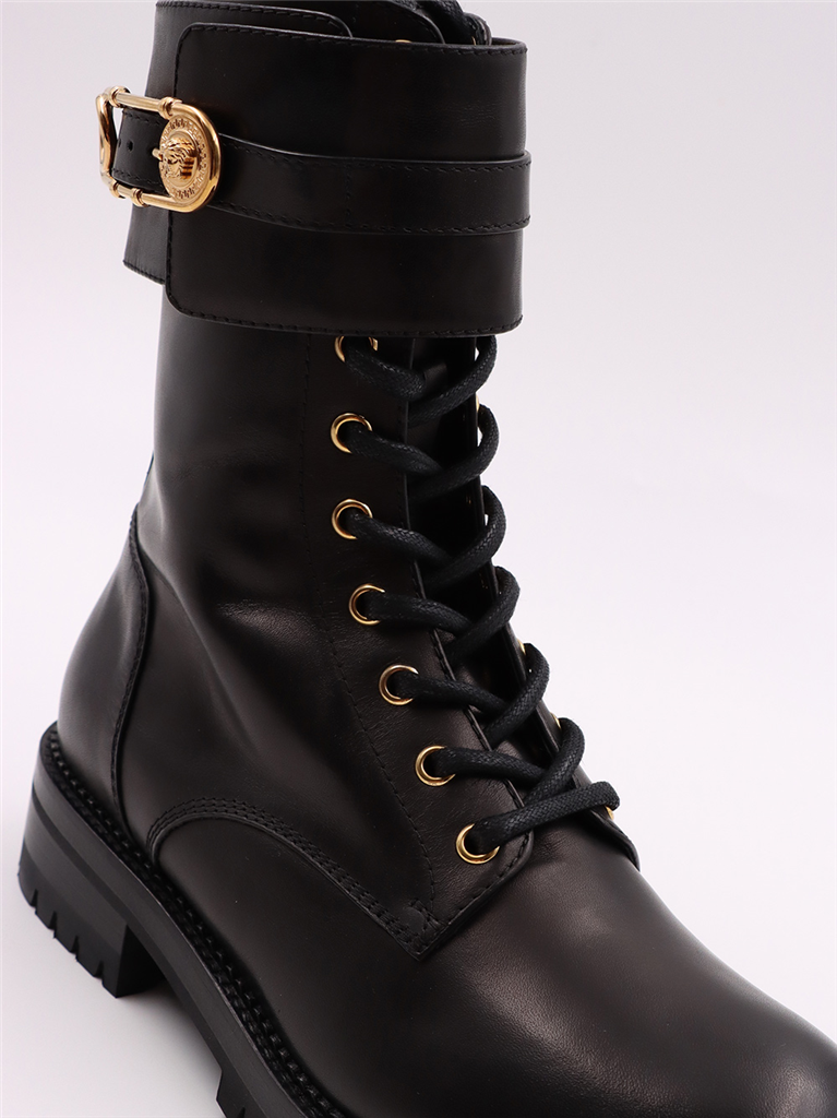 Ankle boots Safety Pin Ankle Boots Versace Black Women