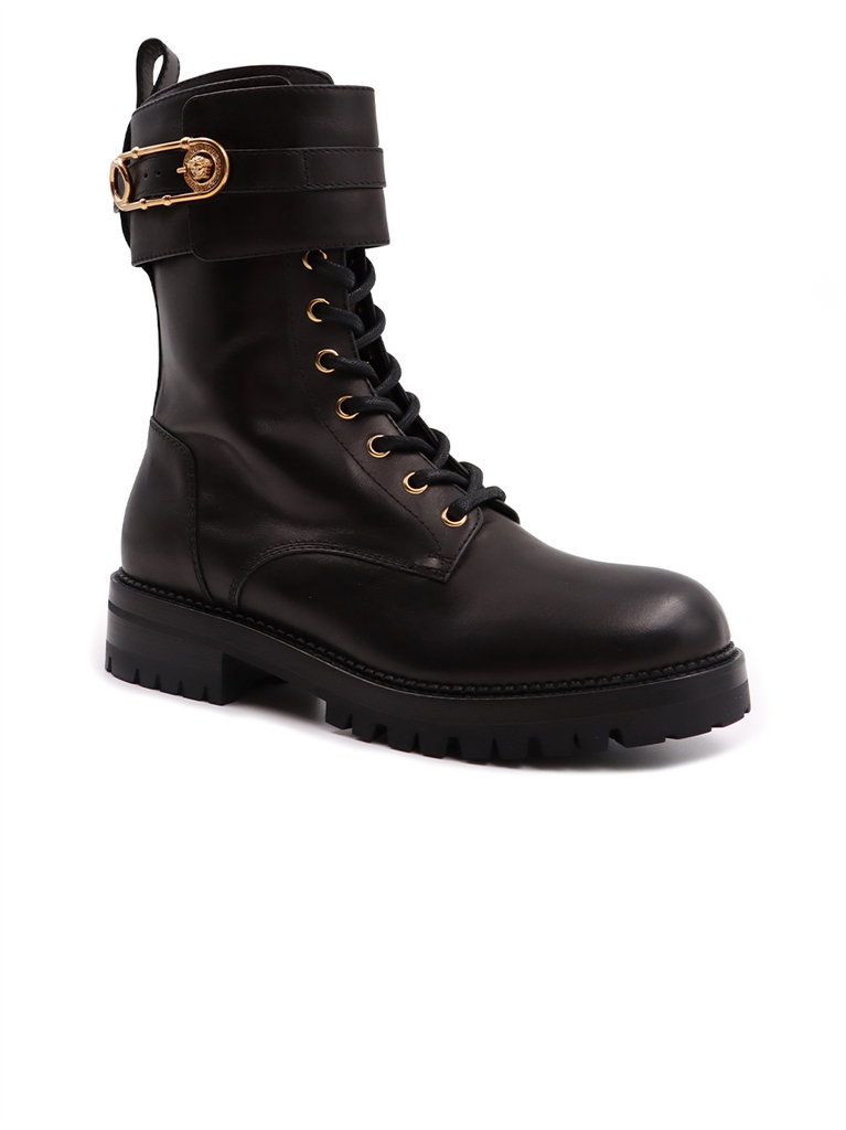 Ankle boots Safety Pin Ankle Boots Versace Black Women
