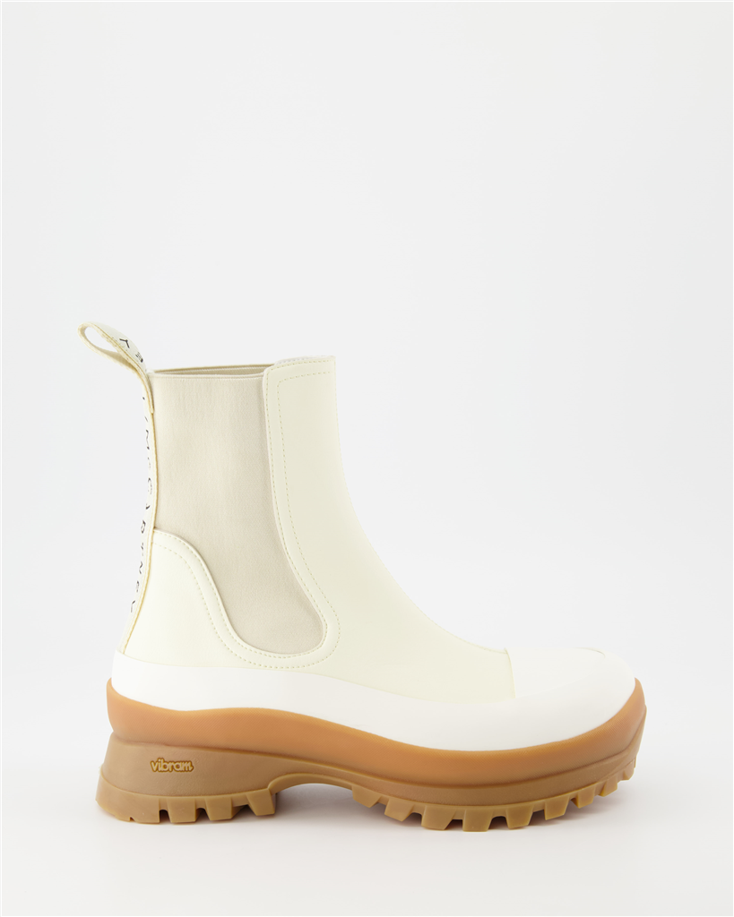 Bottines Bottines Trace Light Stella McCartney Beige Femme