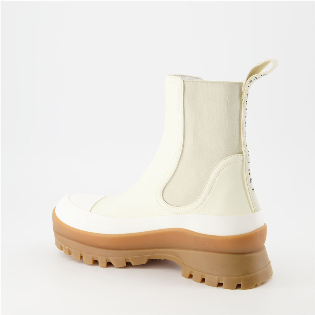 Bottines Bottines Trace Light Stella McCartney Beige Femme