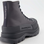 Bottes et bottines Bottines Tread Slick Alexander McQueen Gris Homme