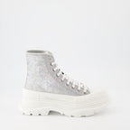 Bottines Tread Slick argentées