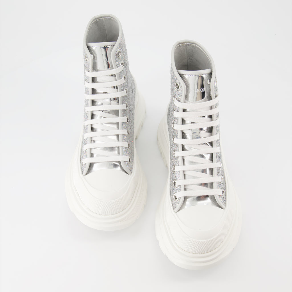 Bottines Tread Slick argentées