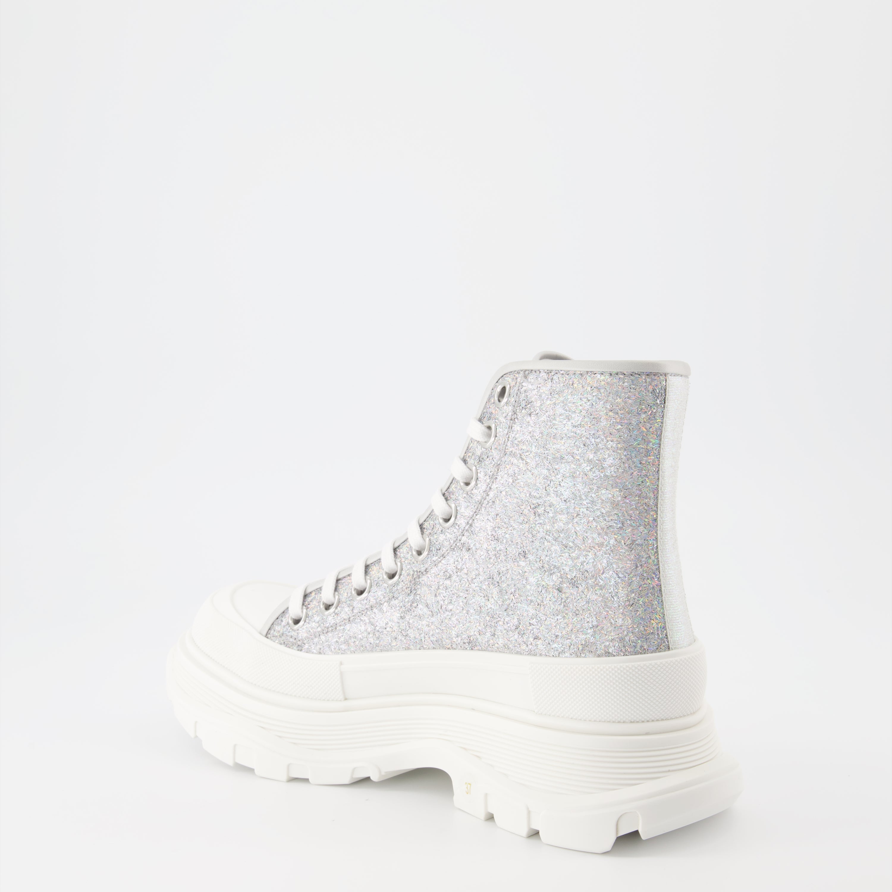 Bottines Tread Slick argentées