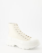 Bottes et bottines Bottines Tread Slick Alexander McQueen Beige Homme