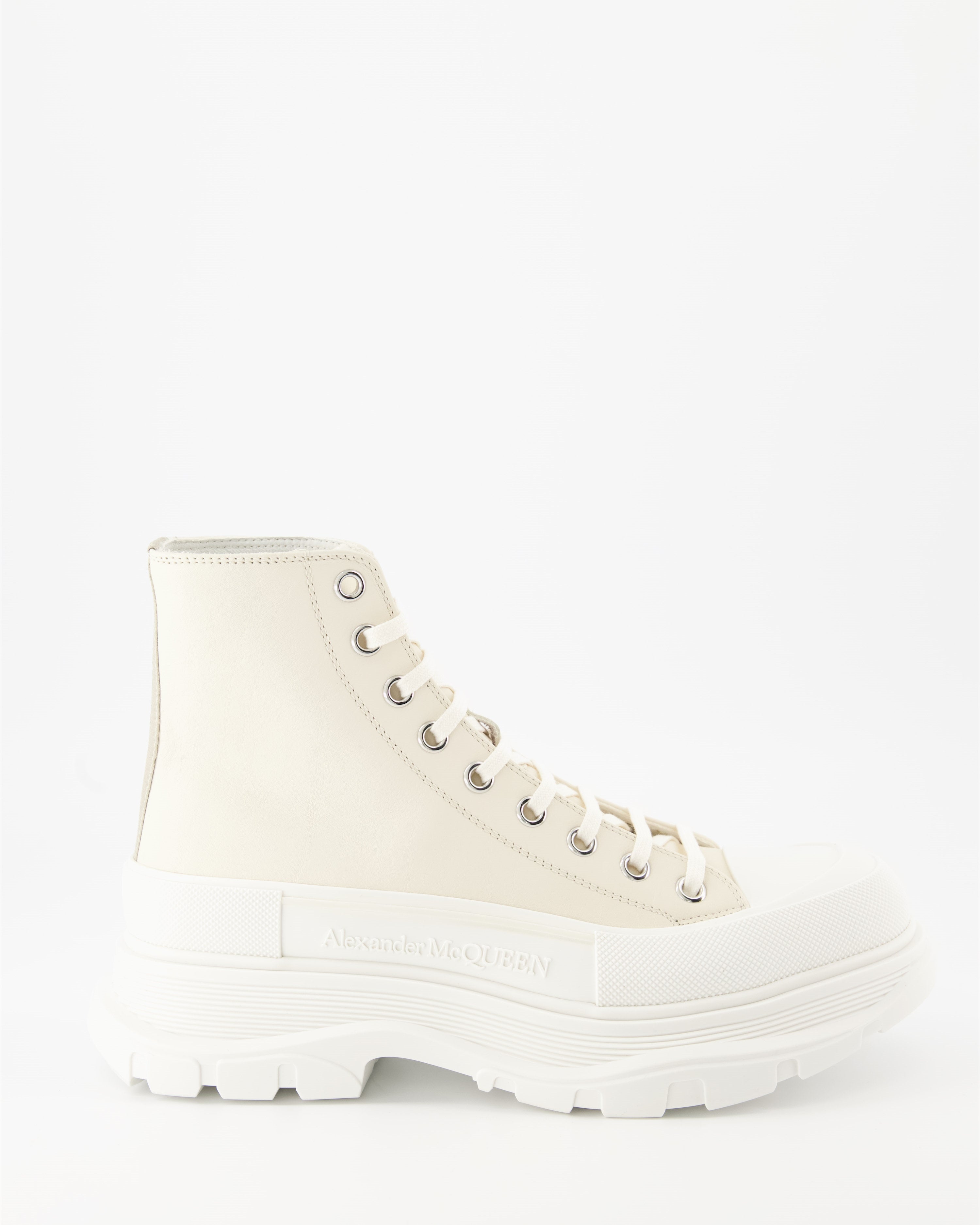 Bottes et bottines Bottines Tread Slick Alexander McQueen Beige Homme
