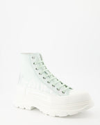 Bottes et bottines Bottines Tread Slick Alexander McQueen Bleu Homme