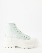 Bottes et bottines Bottines Tread Slick Alexander McQueen Bleu Homme