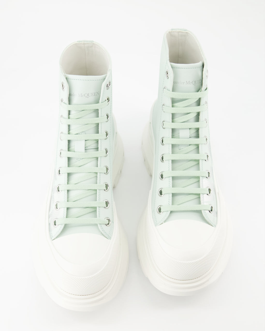 Bottes et bottines Bottines Tread Slick Alexander McQueen Bleu Homme