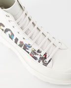 Bottes et bottines Bottines Tread Slick Alexander McQueen Blanc Homme