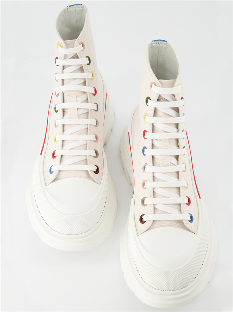 Bottes et bottines Bottines Tread Slick Alexander McQueen Multicolore Homme