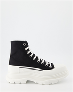 Bottes et bottines Bottines Tread Slick Alexander McQueen Noir Homme