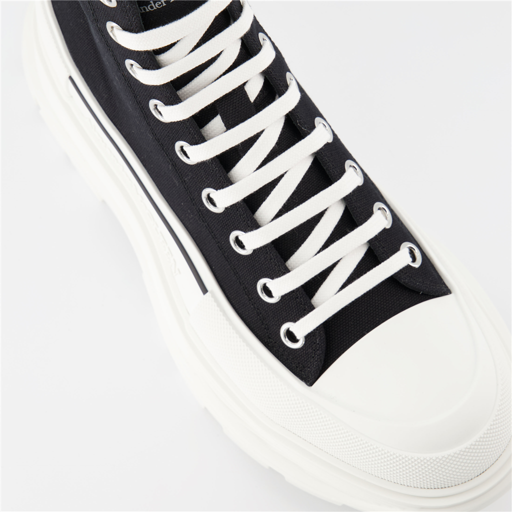 Bottes et bottines Bottines Tread Slick Alexander McQueen Noir Homme