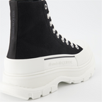 Bottes et bottines Bottines Tread Slick Alexander McQueen Noir Homme