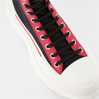 Bottes et bottines Bottines Tread Slick Graffiti Alexander McQueen Noir Homme