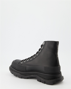Bottes et bottines Bottines Tread Slick Alexander McQueen Noir Homme