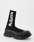 Bottes et bottines Bottines Tread Slick Alexander McQueen Noir Homme