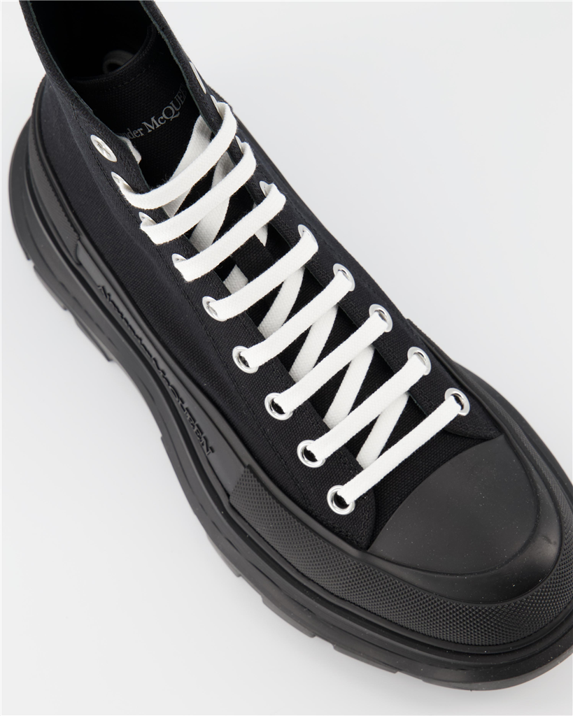 Bottes et bottines Bottines Tread Slick Alexander McQueen Noir Homme