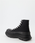 Bottes et bottines Bottines Tread Slick Alexander McQueen Noir Homme