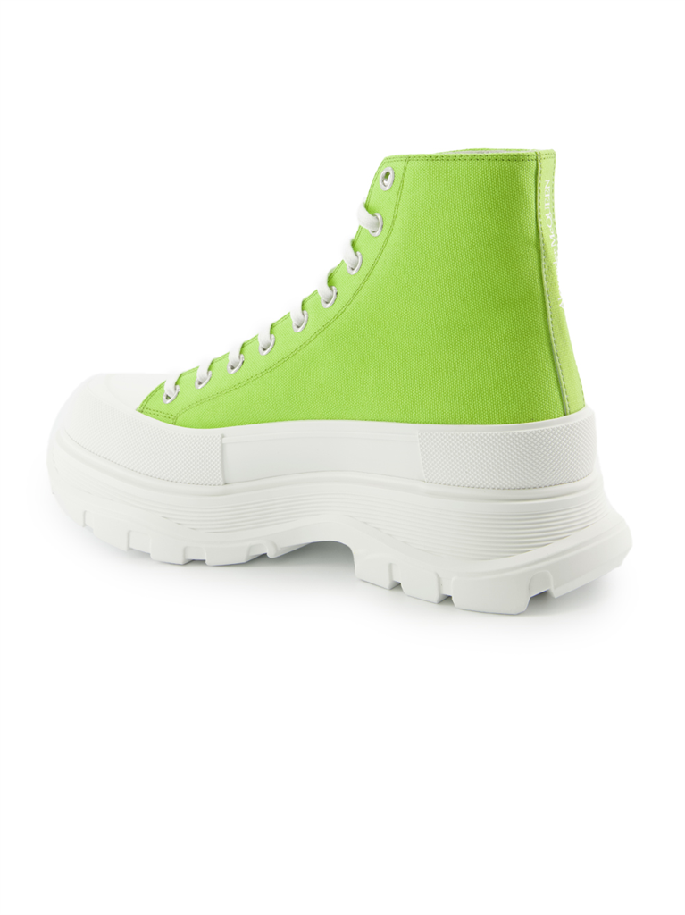 Bottes et bottines Bottines Tread Slick Alexander McQueen Vert Homme