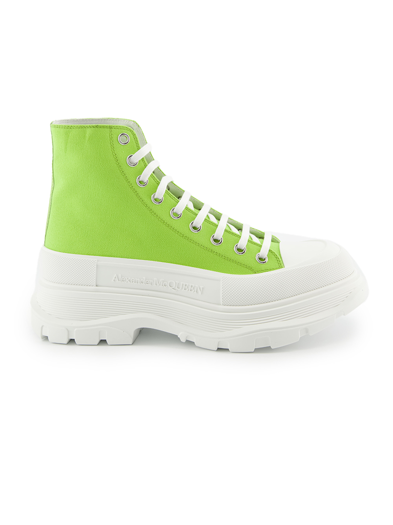 Bottes et bottines Bottines Tread Slick Alexander McQueen Vert Homme