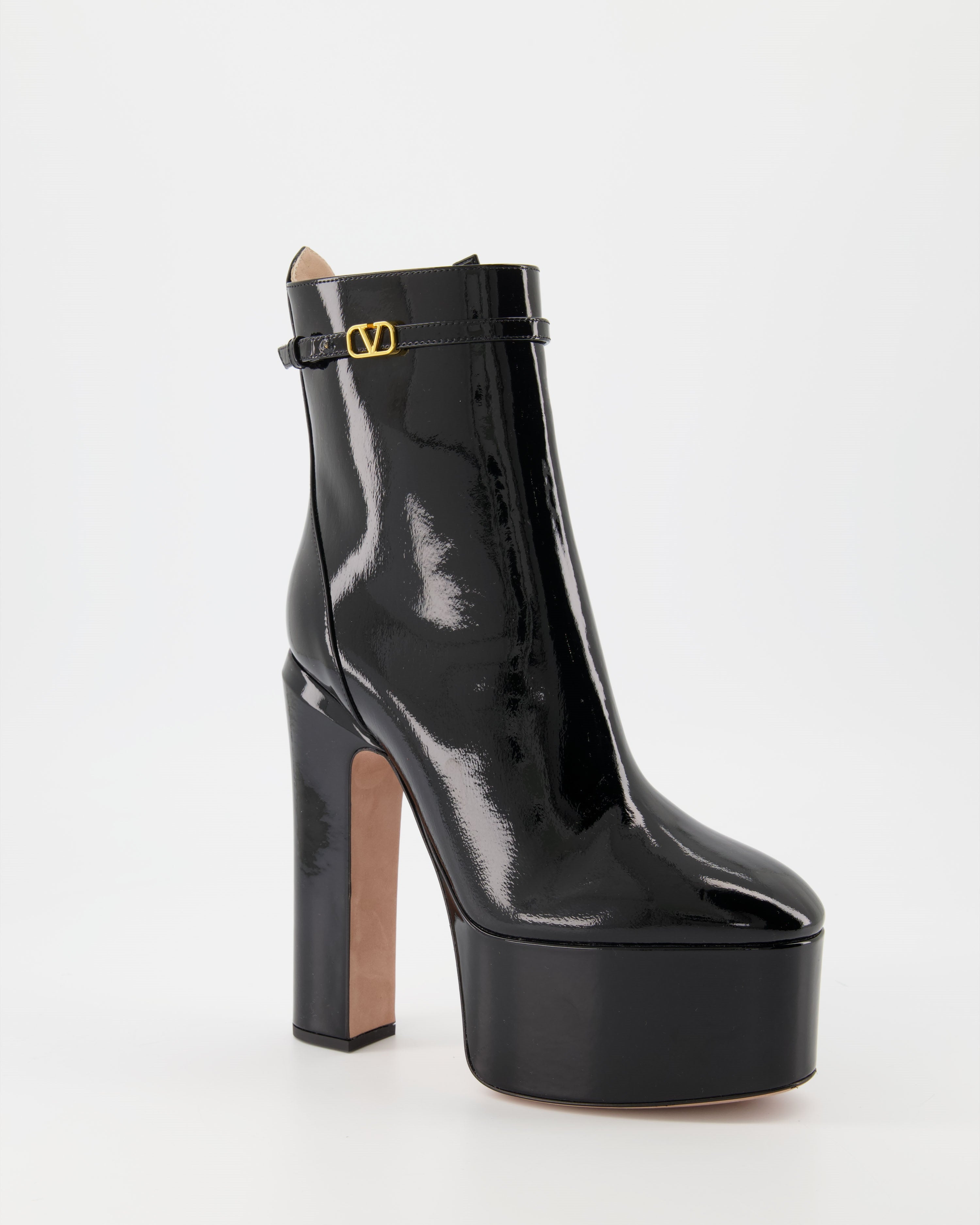 Bottines Bottines VLogo Valentino Garavani Noir Femme