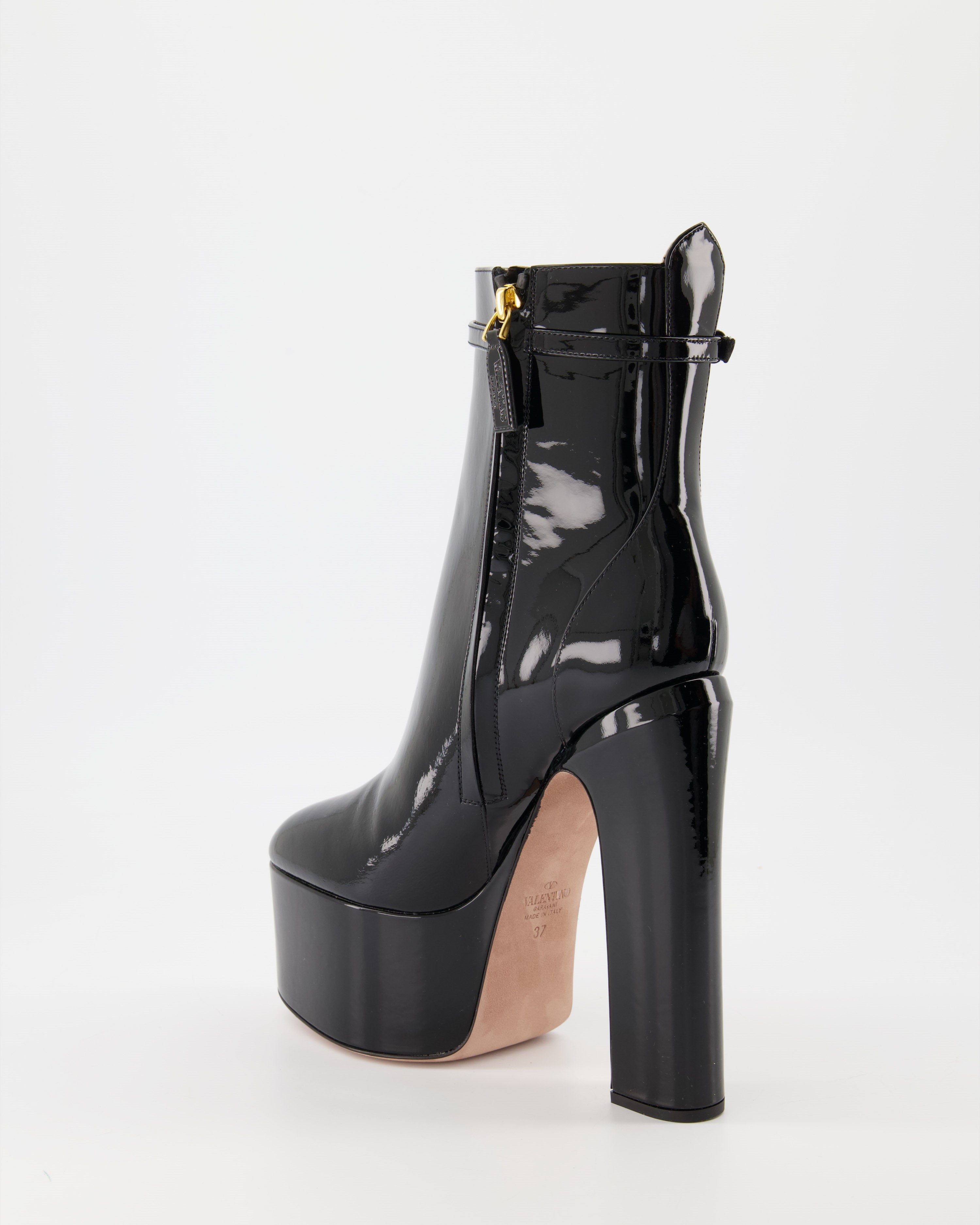 Bottines Bottines VLogo Valentino Garavani Noir Femme