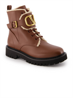 Bottines Bottines VLogo Valentino Garavani Marron Femme