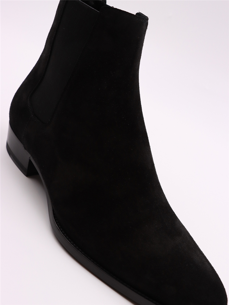 Bottes et bottines Bottines Wyatt 30 Chelsea Saint Laurent Noir Homme