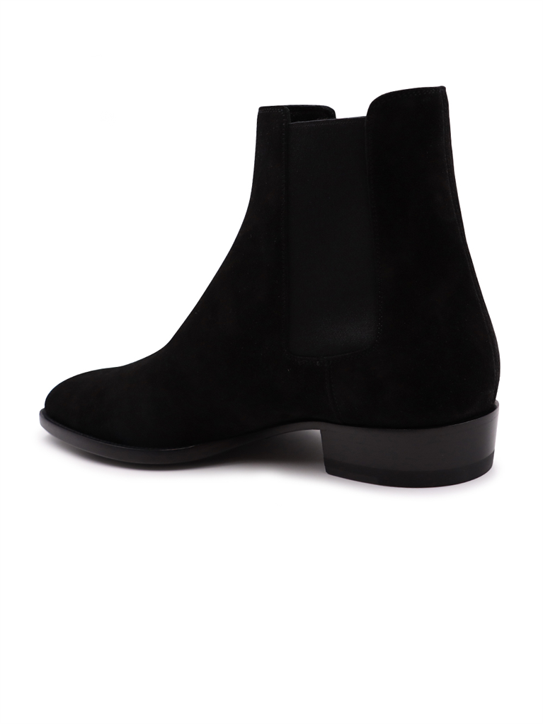Bottes et bottines Bottines Wyatt 30 Chelsea Saint Laurent Noir Homme