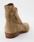 Bottes et bottines Bottines Wyatt 30 Jodhpur Saint Laurent Marron Homme