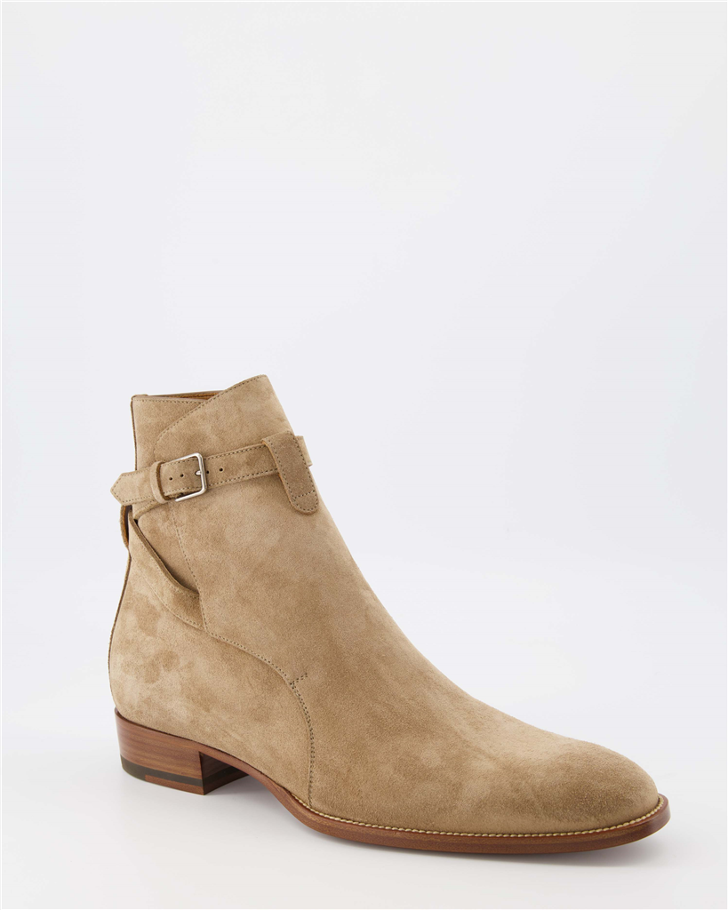 Bottes et bottines Bottines Wyatt 30 Jodhpur Saint Laurent Marron Homme