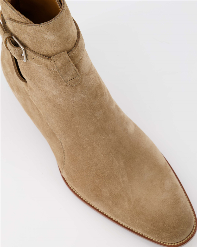 Bottes et bottines Bottines Wyatt 30 Jodhpur Saint Laurent Marron Homme