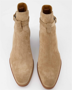 Bottes et bottines Bottines Wyatt 30 Jodhpur Saint Laurent Marron Homme