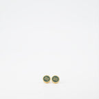 Jewelry Enameled metal earrings Miu Miu Gold Women