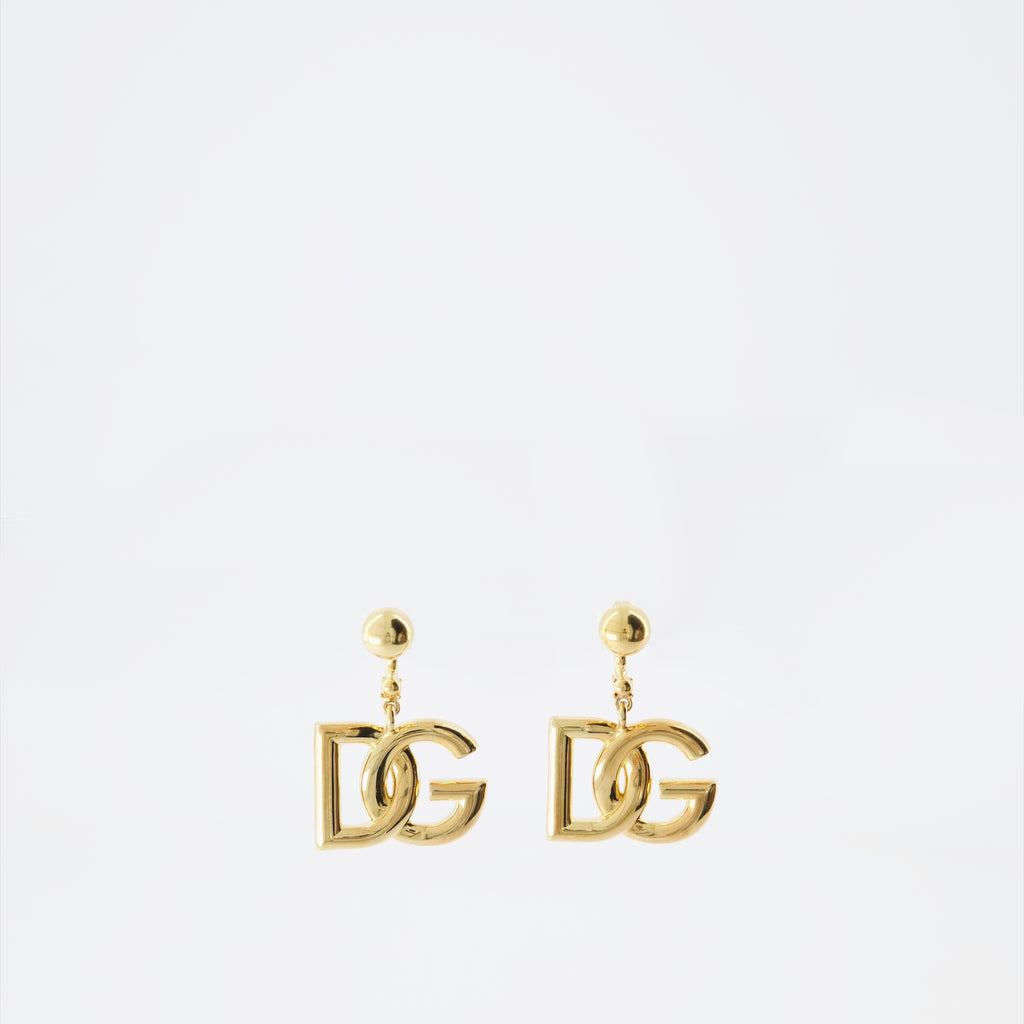 ジュエリー DG ゴールド イヤリング Dolce & Gabbana 金 女性