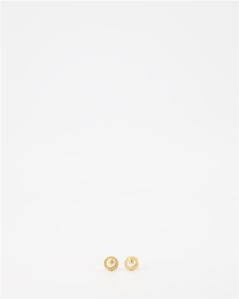 Bijoux Boucles d'oreilles Medusa Versace Doré Femme