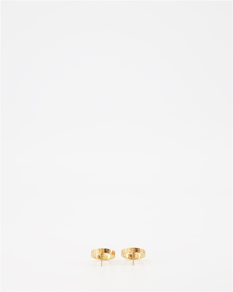 Bijoux Boucles d'oreilles numérotées Maison Margiela Doré Femme