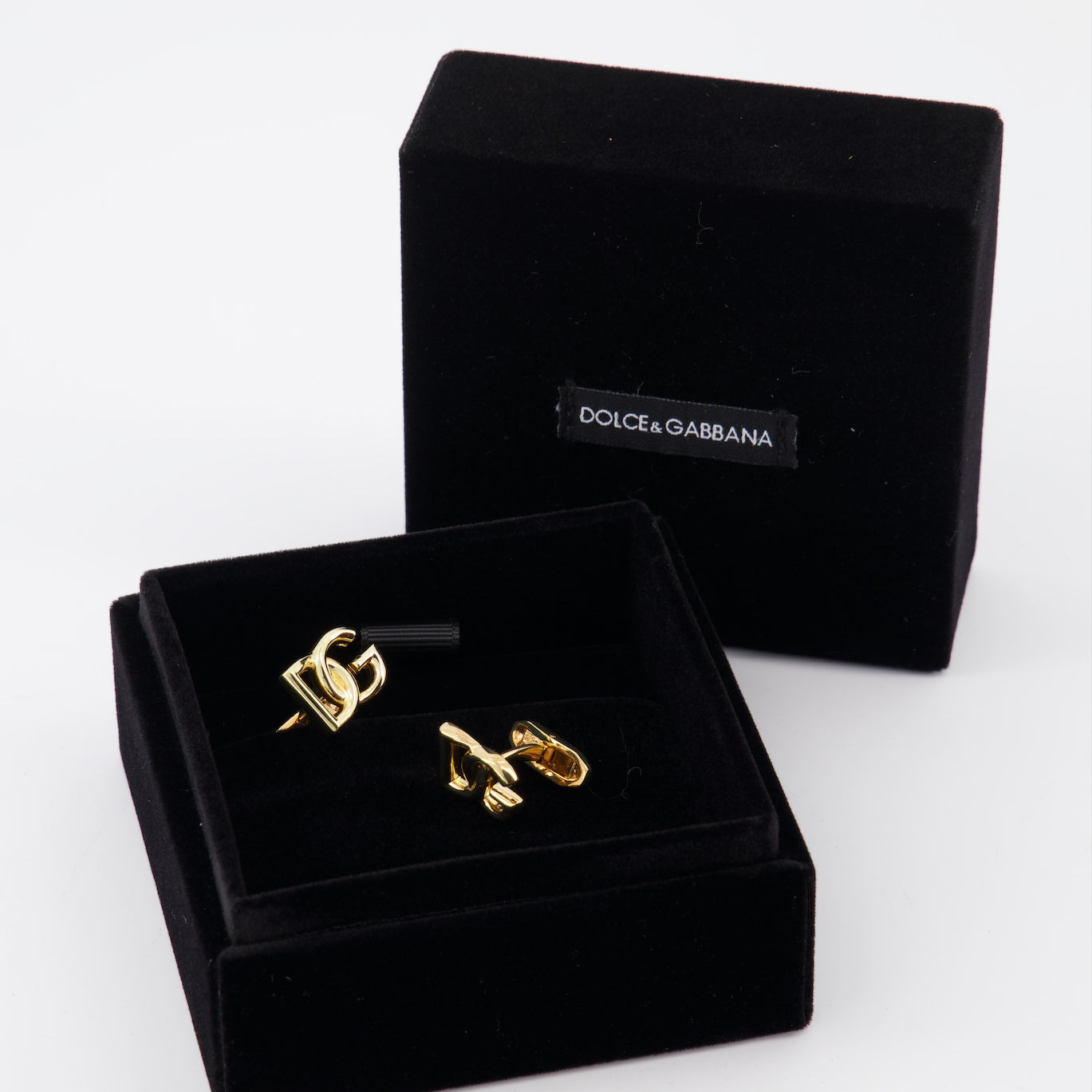 Bijoux Bouton de manchettes DG Dolce & Gabbana Doré Homme