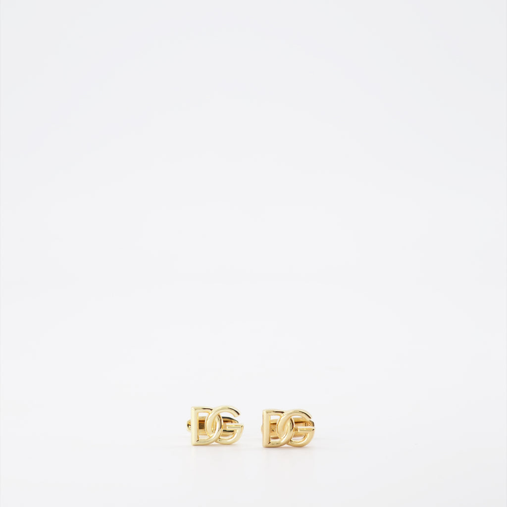 Bijoux Bouton de manchettes DG Dolce & Gabbana Doré Homme