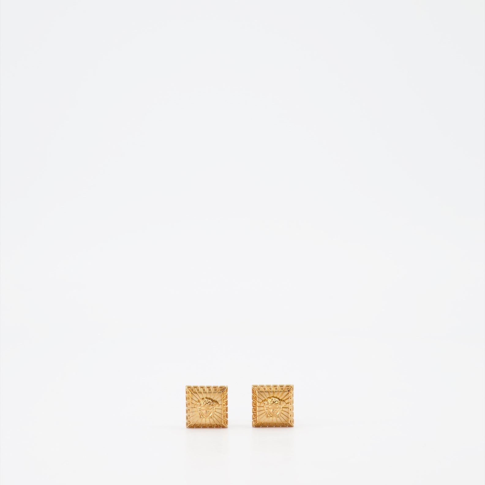 Bijoux Boutons de manchettes Medusa Versace Doré Homme